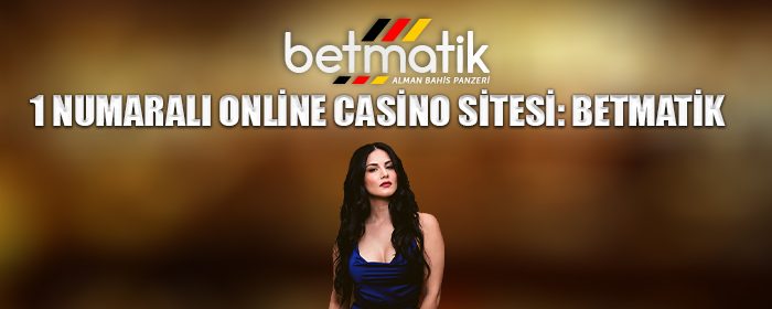 1 numaralı online casino sitesi: Betmatik